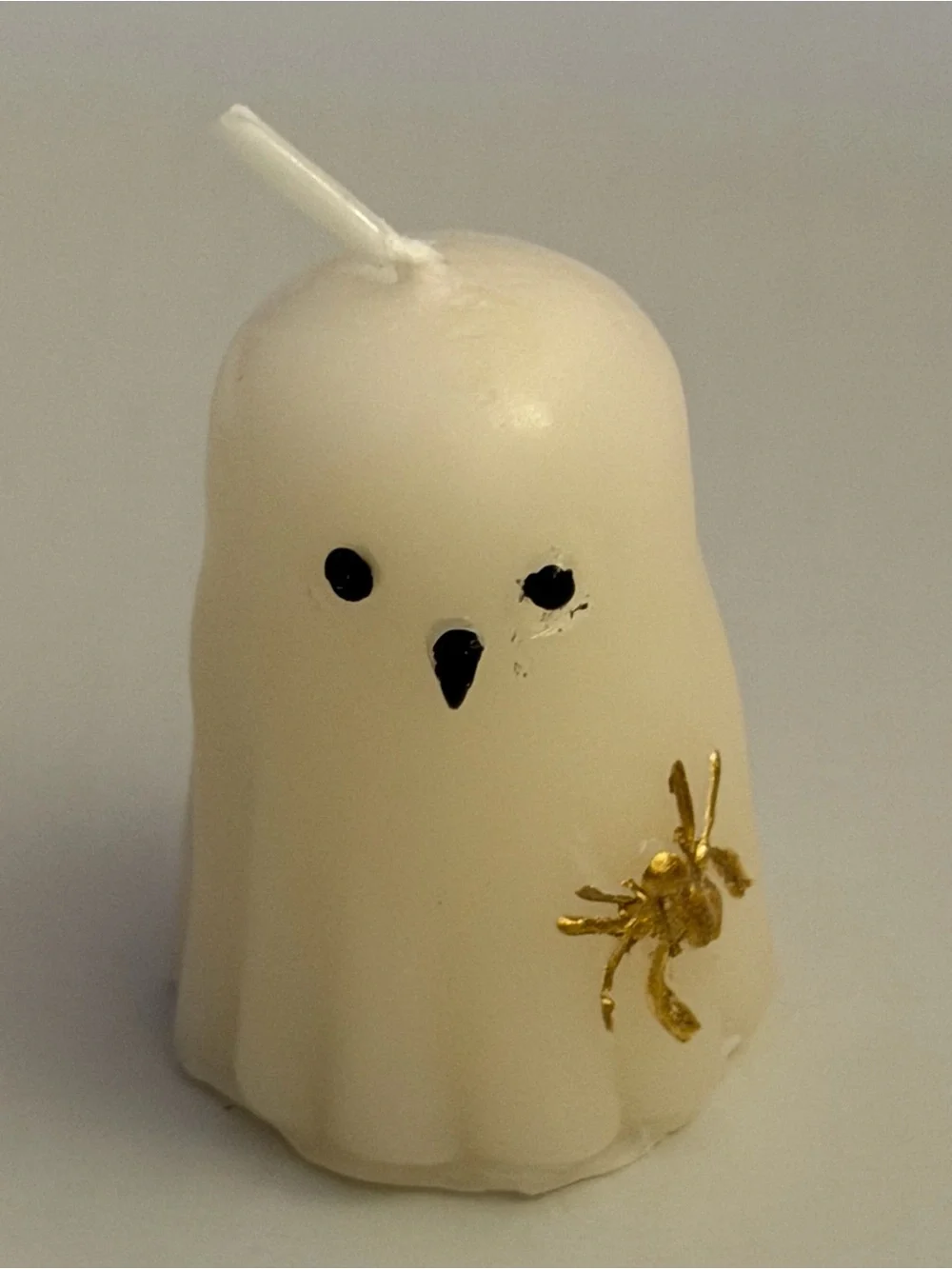 Set of 3 small Ghostly Novelty Candles from Anthropologie.